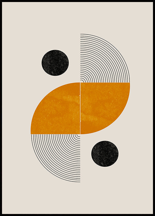 Geometric Harmony Plakat