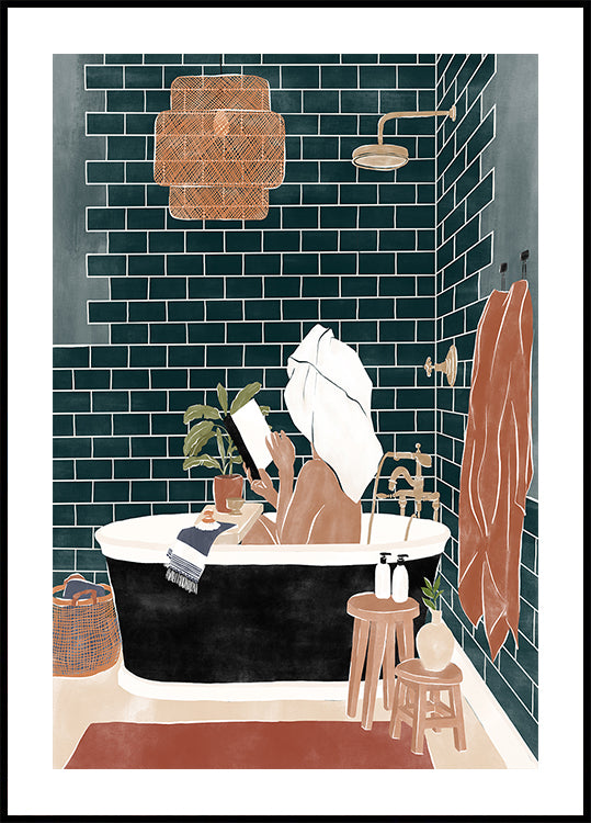 Bathroom Babe Plakat