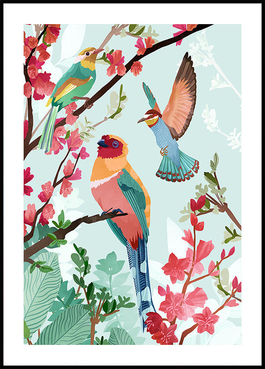 Birds of Summer Plakat