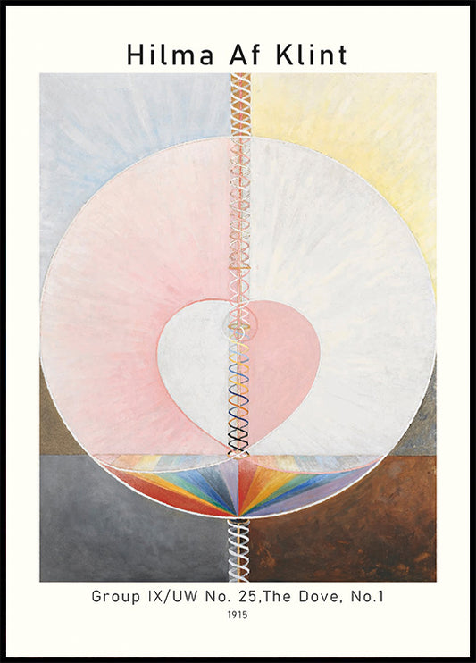 The Dove By Hilma Af Klint