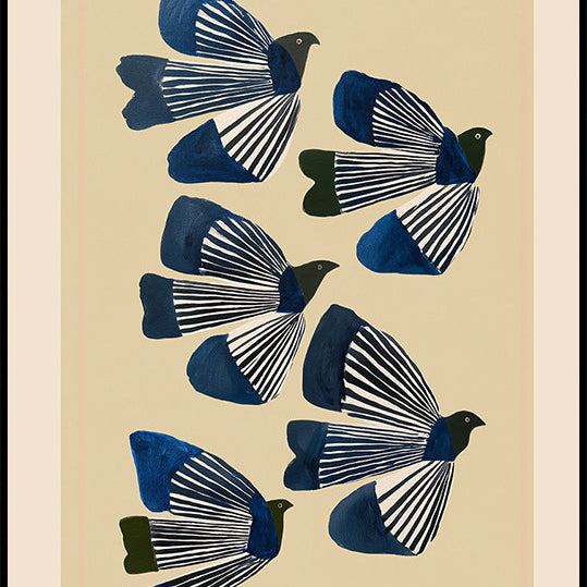 Birds In Flight Plakat