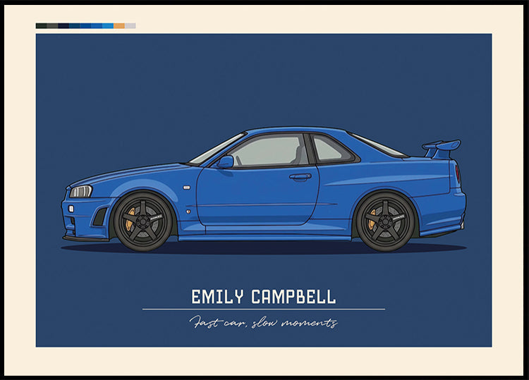 Sport Car Personal 5 Plakat