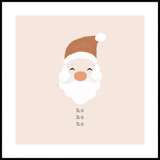 Ho Ho Ho Santa Plakat