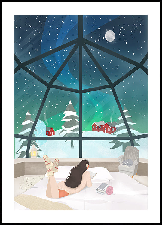 Lapland, Finland Plakat