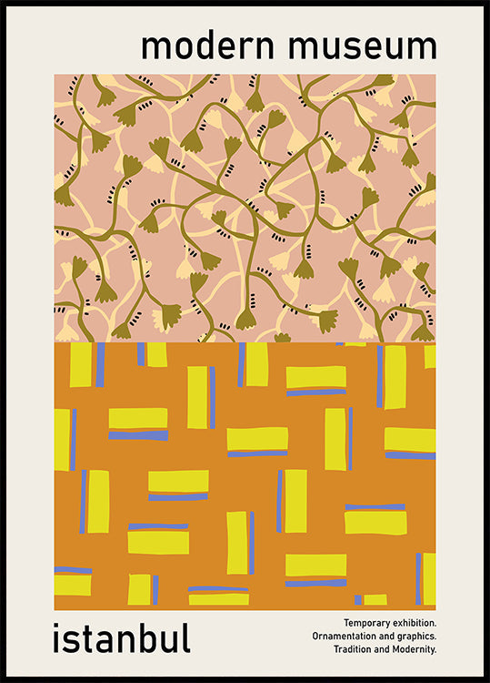 Modern Museum Istanbul Plakat
