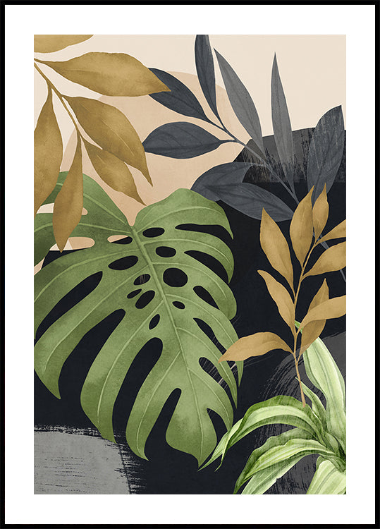 Leafy Layers Plakat