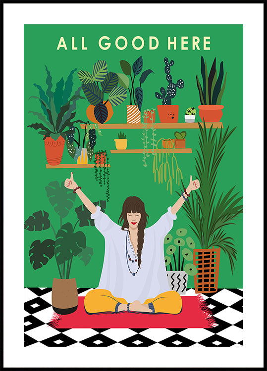 All Good Here Plakat