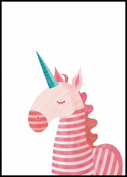 Pink Unicorn Plakat