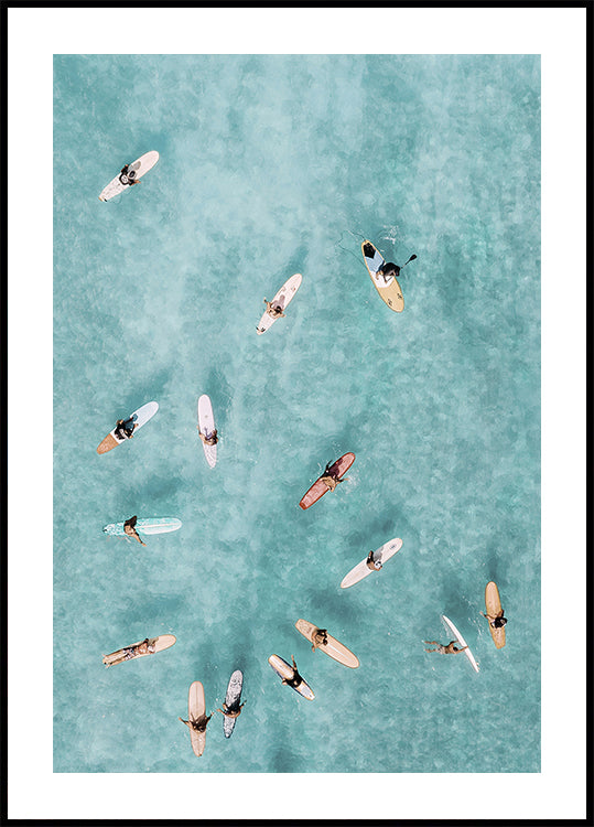 Surfers at Sea No.2 Plakat
