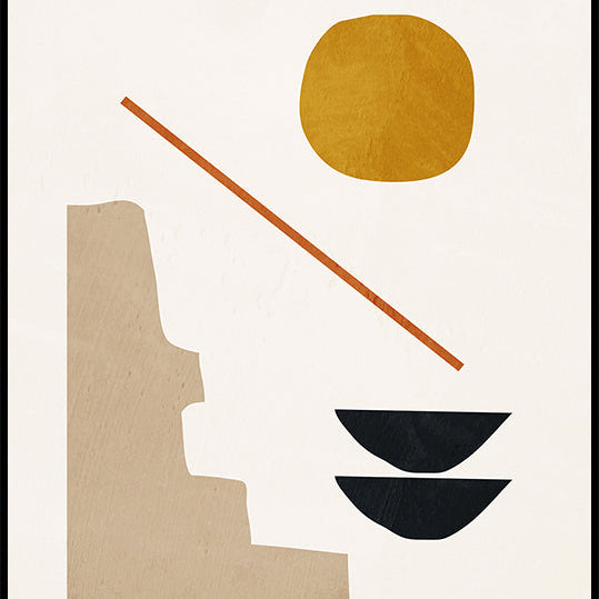 Abstract Minimal 6 Plakat