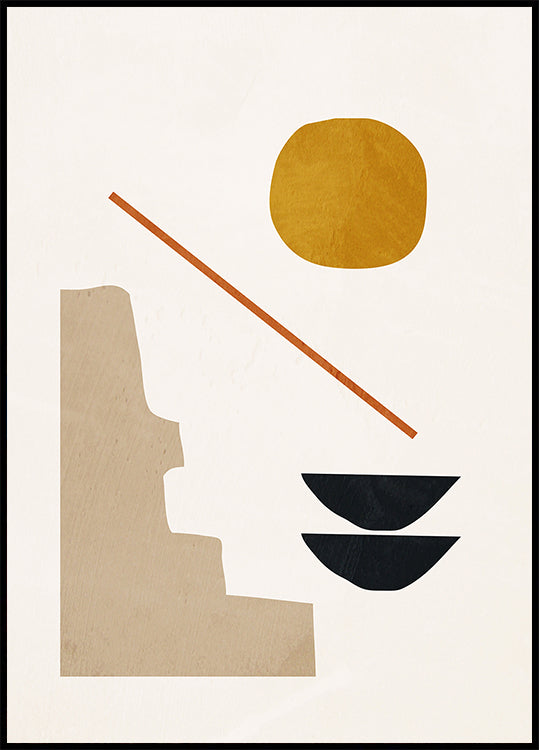 Abstract Minimal 6 Plakat