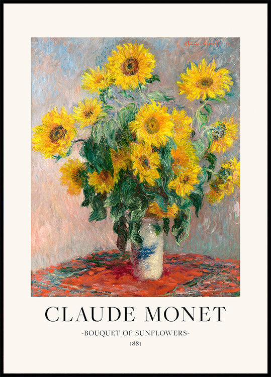 Bouquet Of Sunflowers Plakat