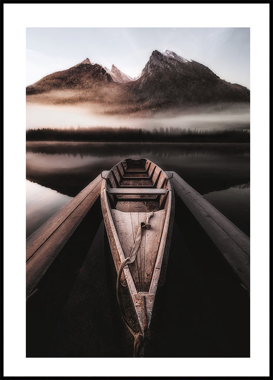 Autumn Lake At Hintersee Plakat