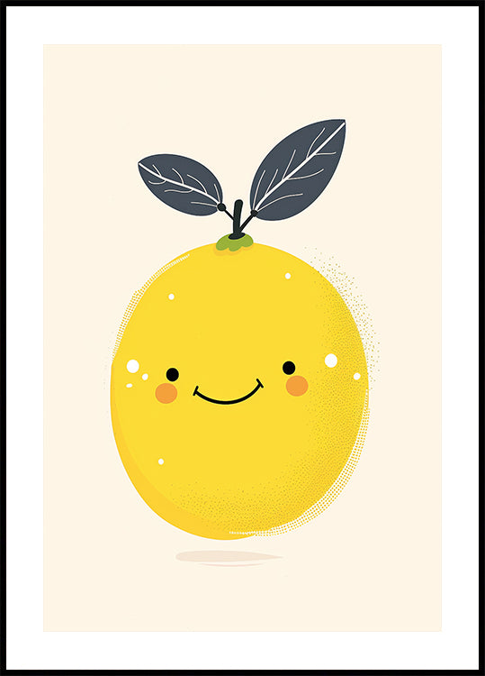 Happy Lemon Plakat