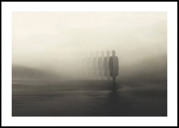 Disappearing Into the Fog, Shadow Man Plakat