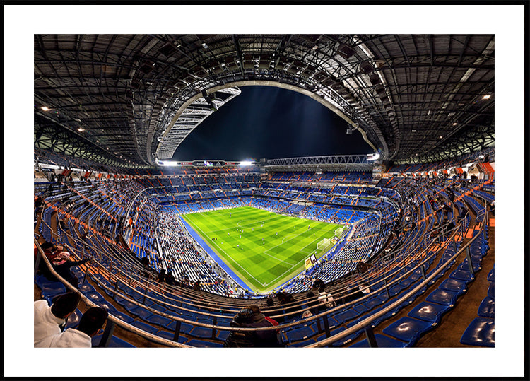 Santiago Bernabéu Plakat