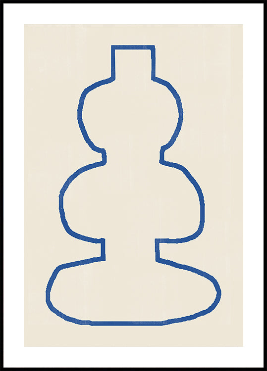 Abstract Silhouette Plakat