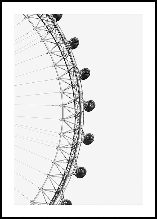 London Eye Minimalist Plakat