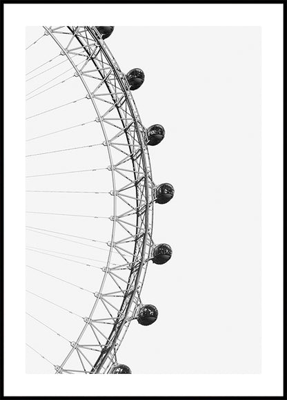 London Eye Minimalist Plakat