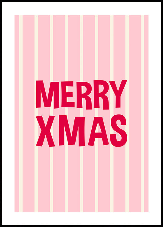 Merry Xmas Plakat