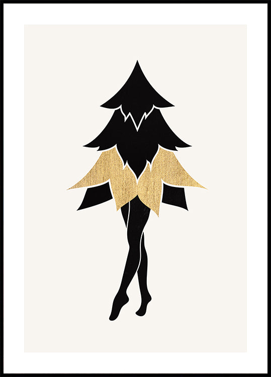 Lady Gaga At Christmas (vers.2) Plakat