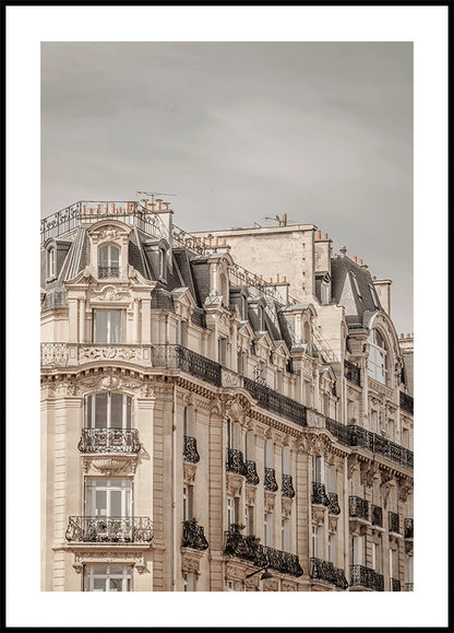 Parisian Houses Plakat