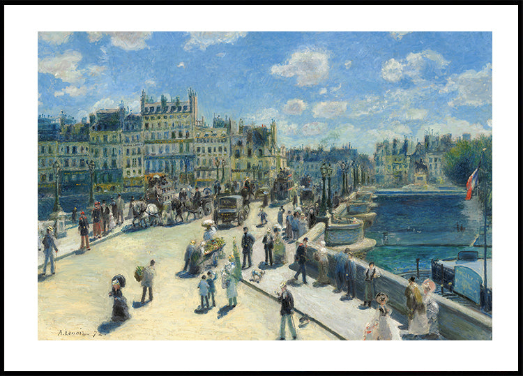 Pont Neuf By Auguste Renoir Plakat