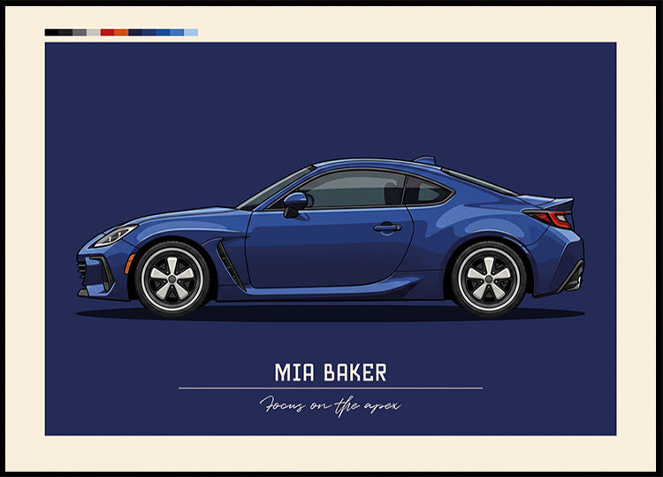 Sport Car Personal 13 Plakat