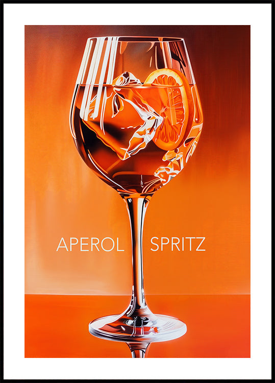 Aperol Spritz Orange Plakat
