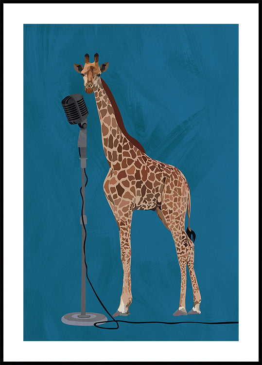 Giraffe Microphone Pink 2 01