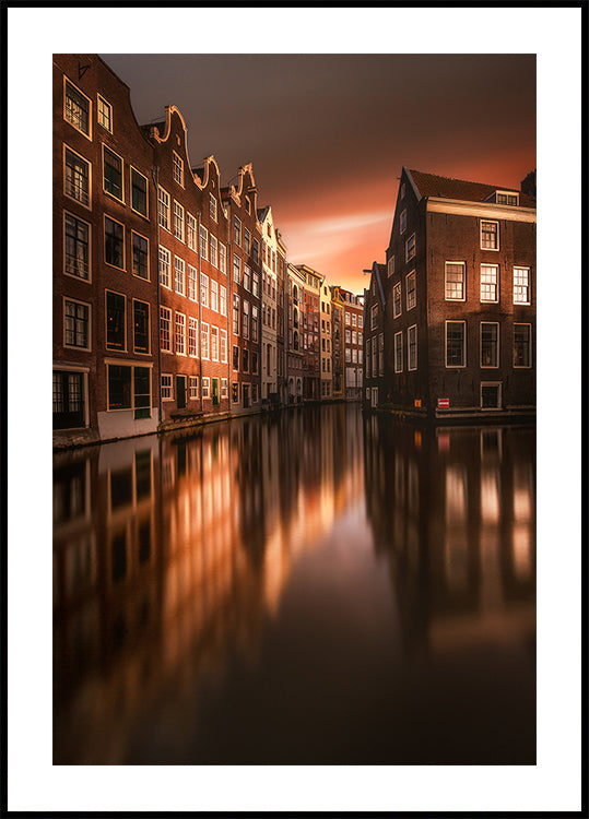 Amsterdam Evening Plakat
