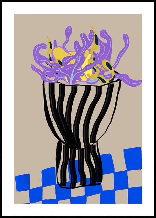 Whimsical Vase Plakat