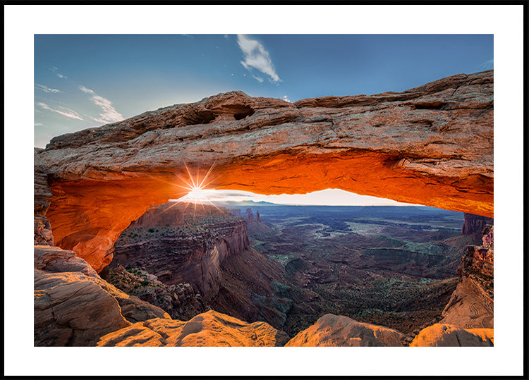 Sunrise at Mesa Arch Plakat