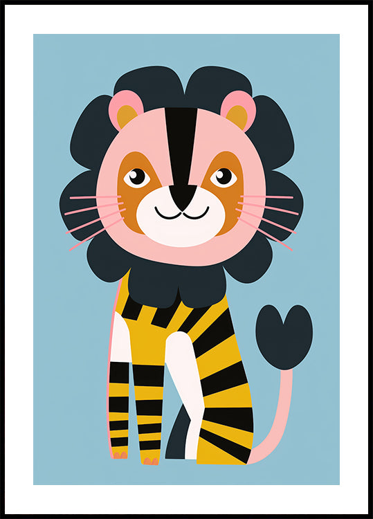 Happy Lion Plakat