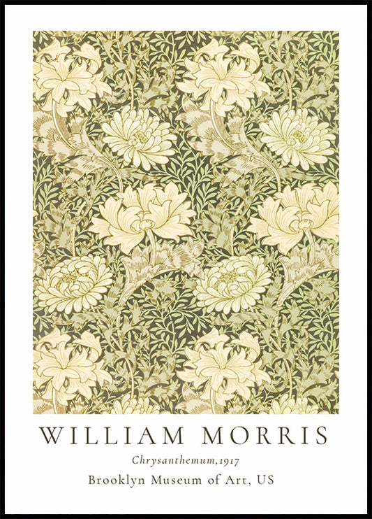 W. Morris - Chrysanthemum Plakat