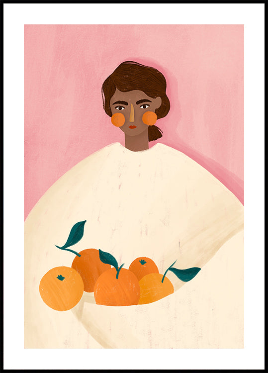The Woman With the Oranges Plakat