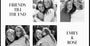 Friends Till The End Personalized Photo Collage Plakat