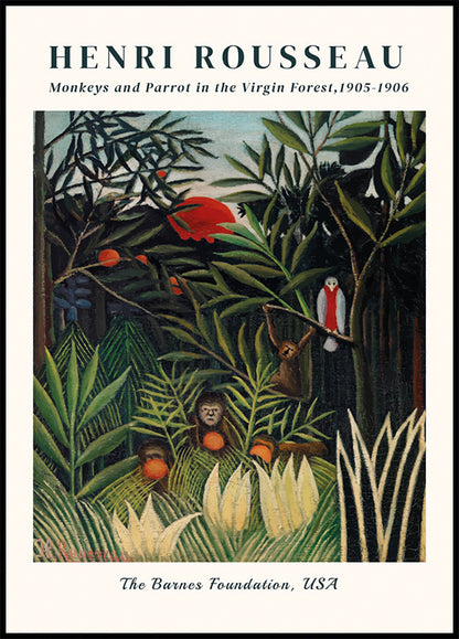 Tropical Wildlife Art Plakat