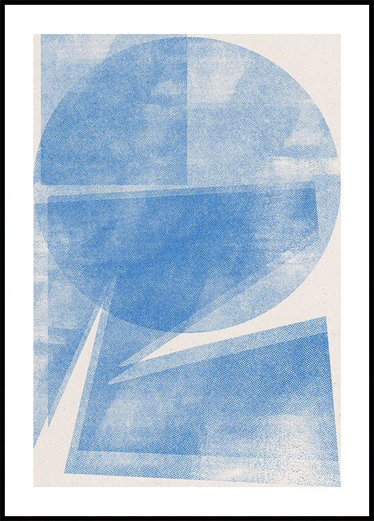 Azure Geometry Plakat