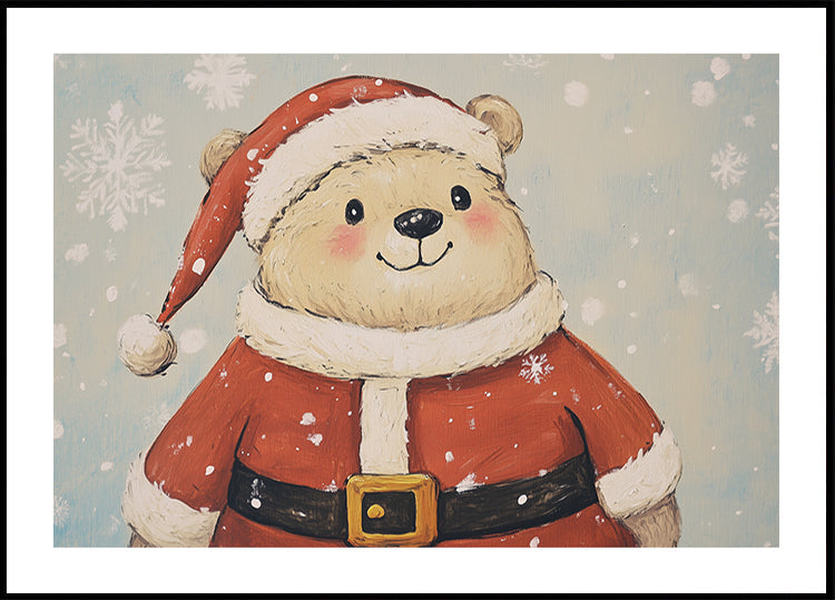 Christmas Bear Plakat
