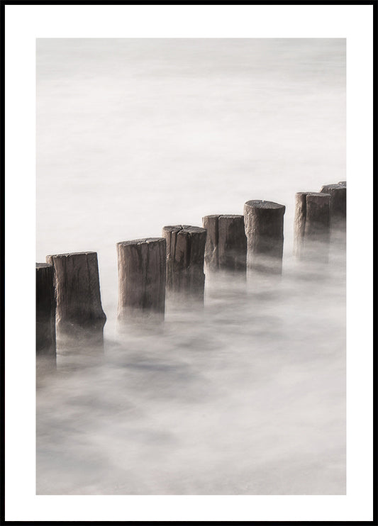 Piles In A Thick Fog Plakat