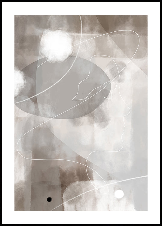 Abstrakt Profile PlakatPlakat