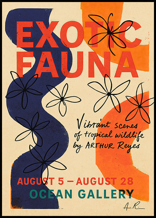 Exoticfaunagallery Plakat