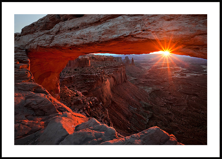 Mesa Arch Sunrise Plakat