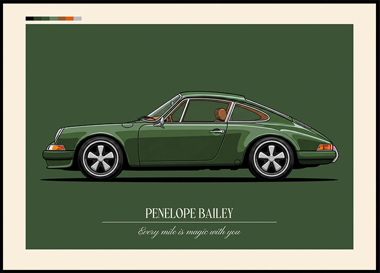 Sport Car Personal Plakat