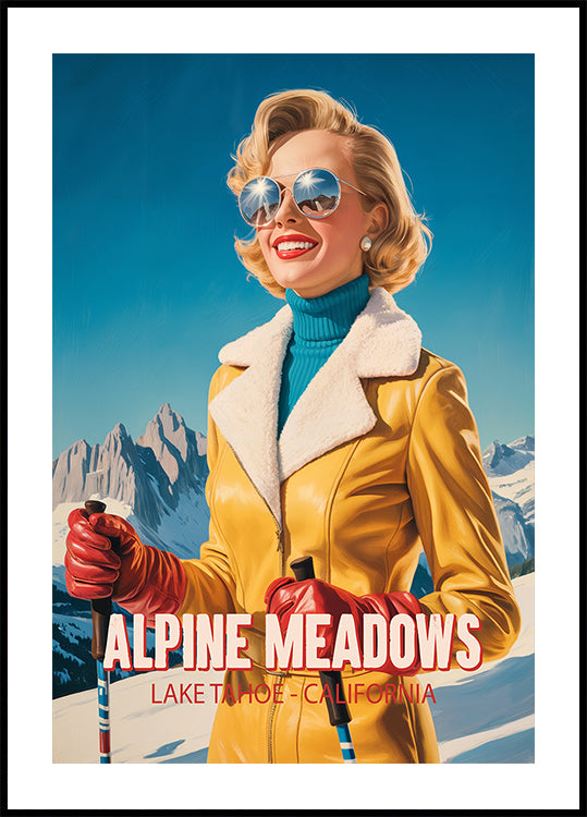 Alpine Meadows Plakat