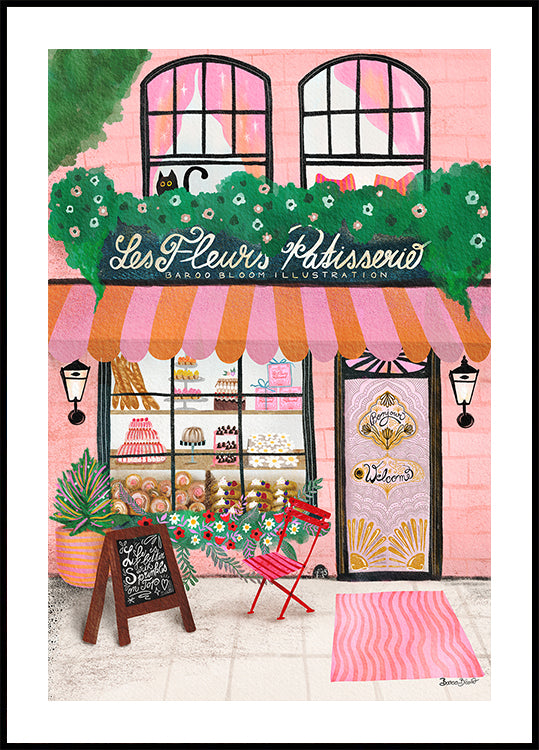 Bake Shop Front Plakat