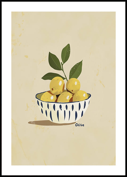Lemon Harvest Bowl Plakat