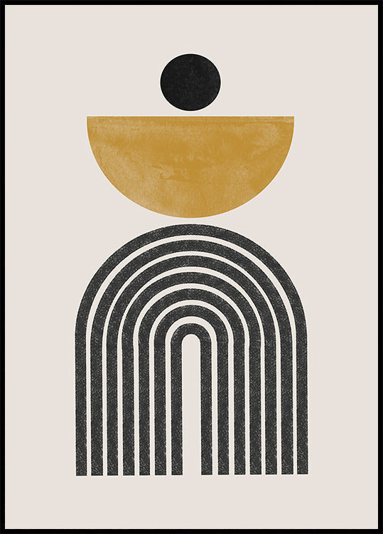 Geometric Harmony Plakat