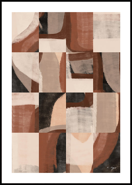 Abstract No.1 Plakat